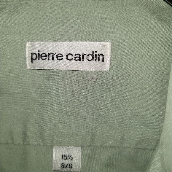 Pierre Cardin Green Short Sleeve Button Down Shirt - Picture 4 of 4